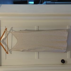 Carly jean size M Parsons dress cream